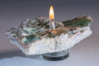 Flourite Oil Candle