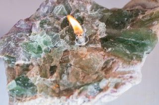 Flourite Oil Candle