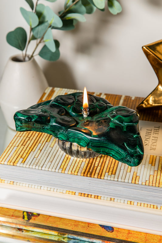 Malachite Oil Candle