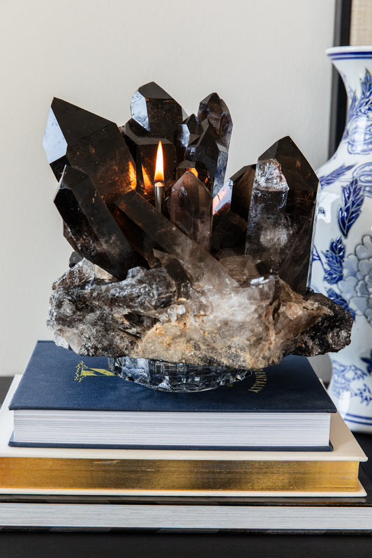 Smoky Quartz Centerpiece