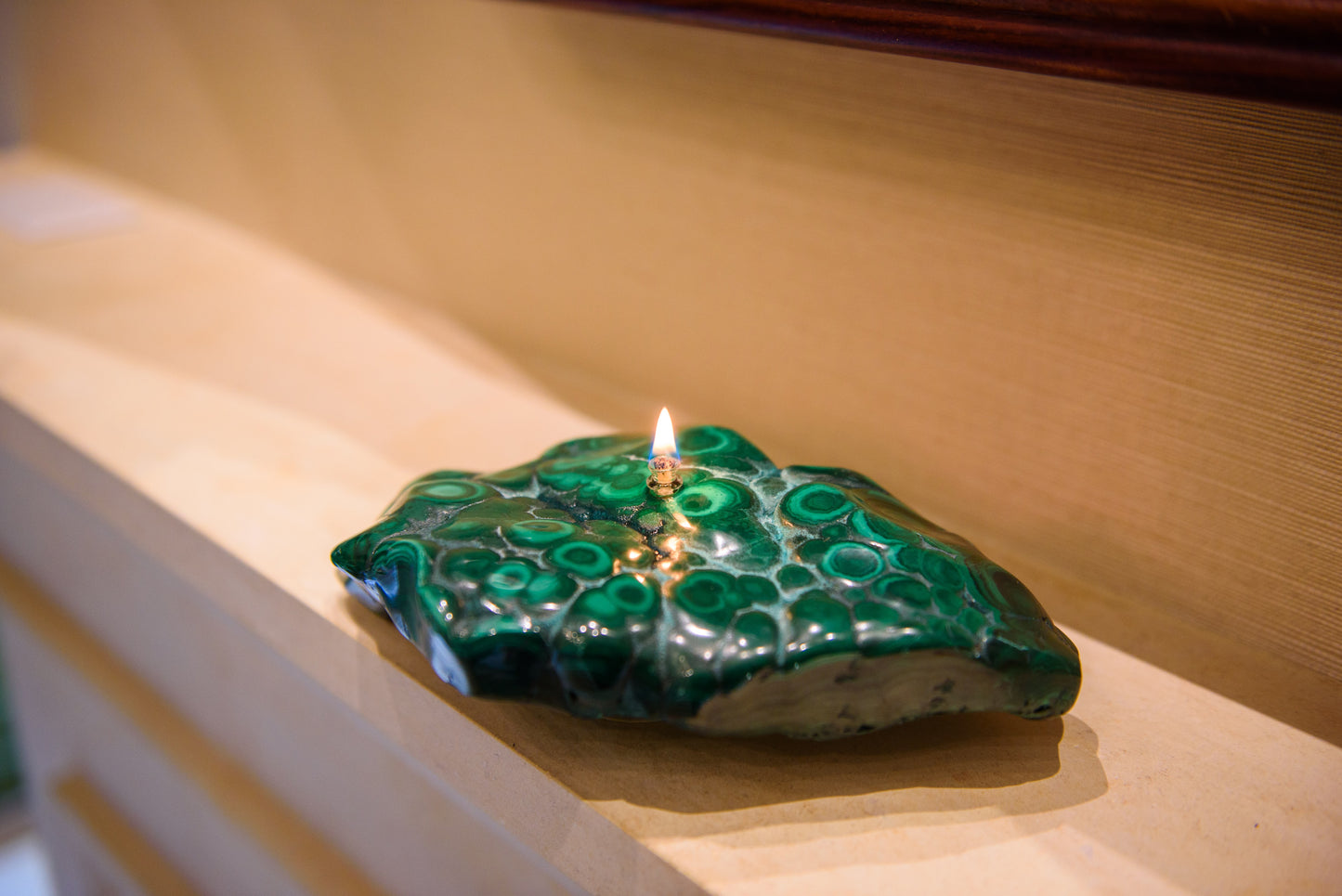Malachite Oil Candle