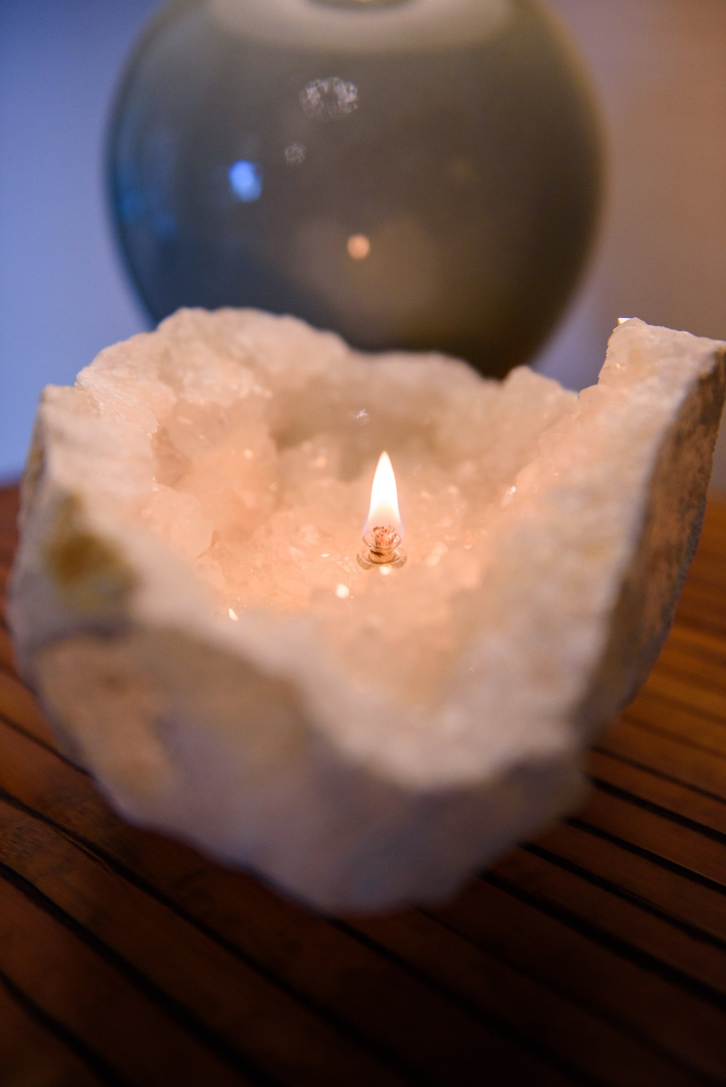 Moroccan Geode Oil Candle