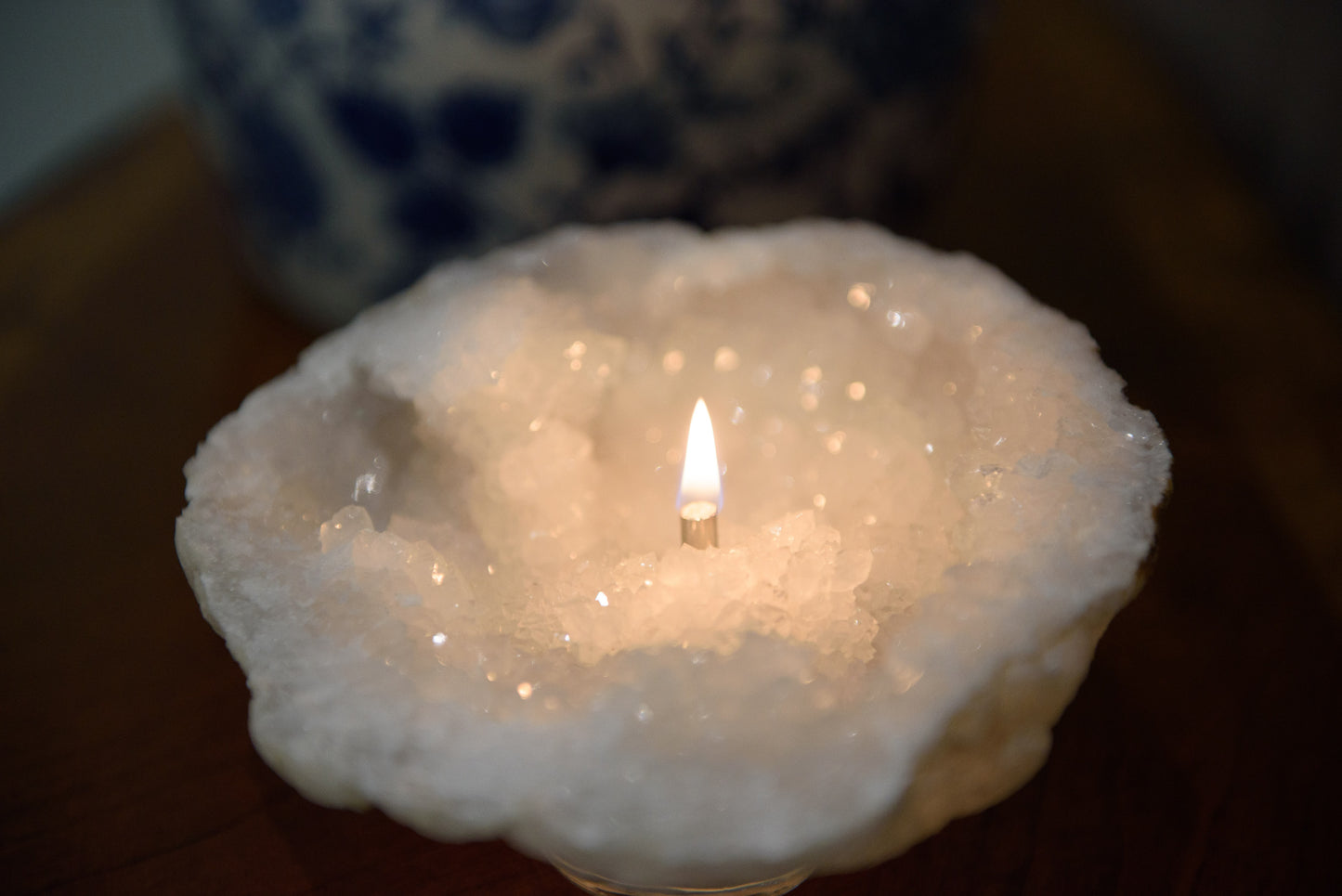 Moroccan Geode Oil Candle