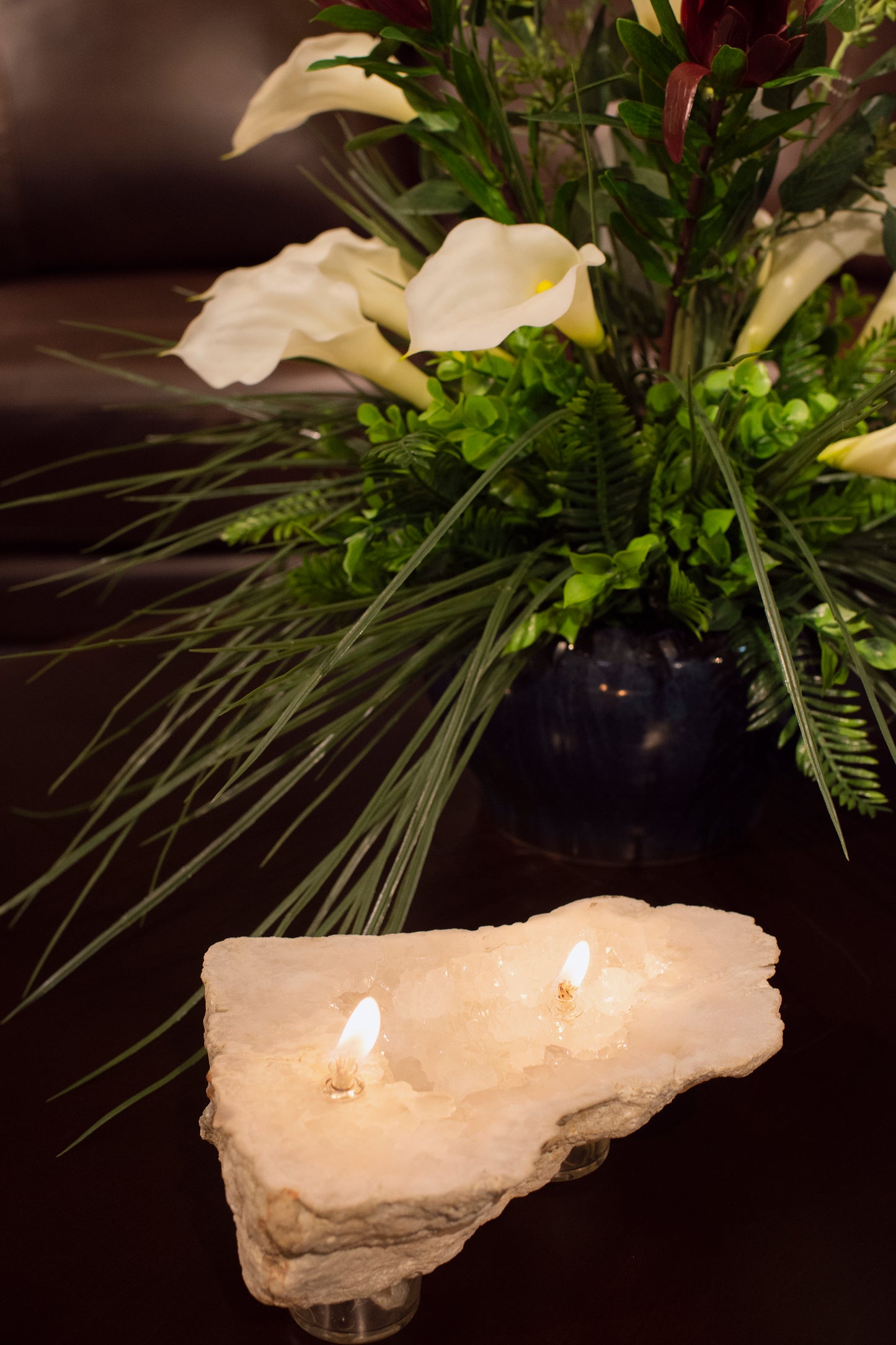 Geode Oil Candle