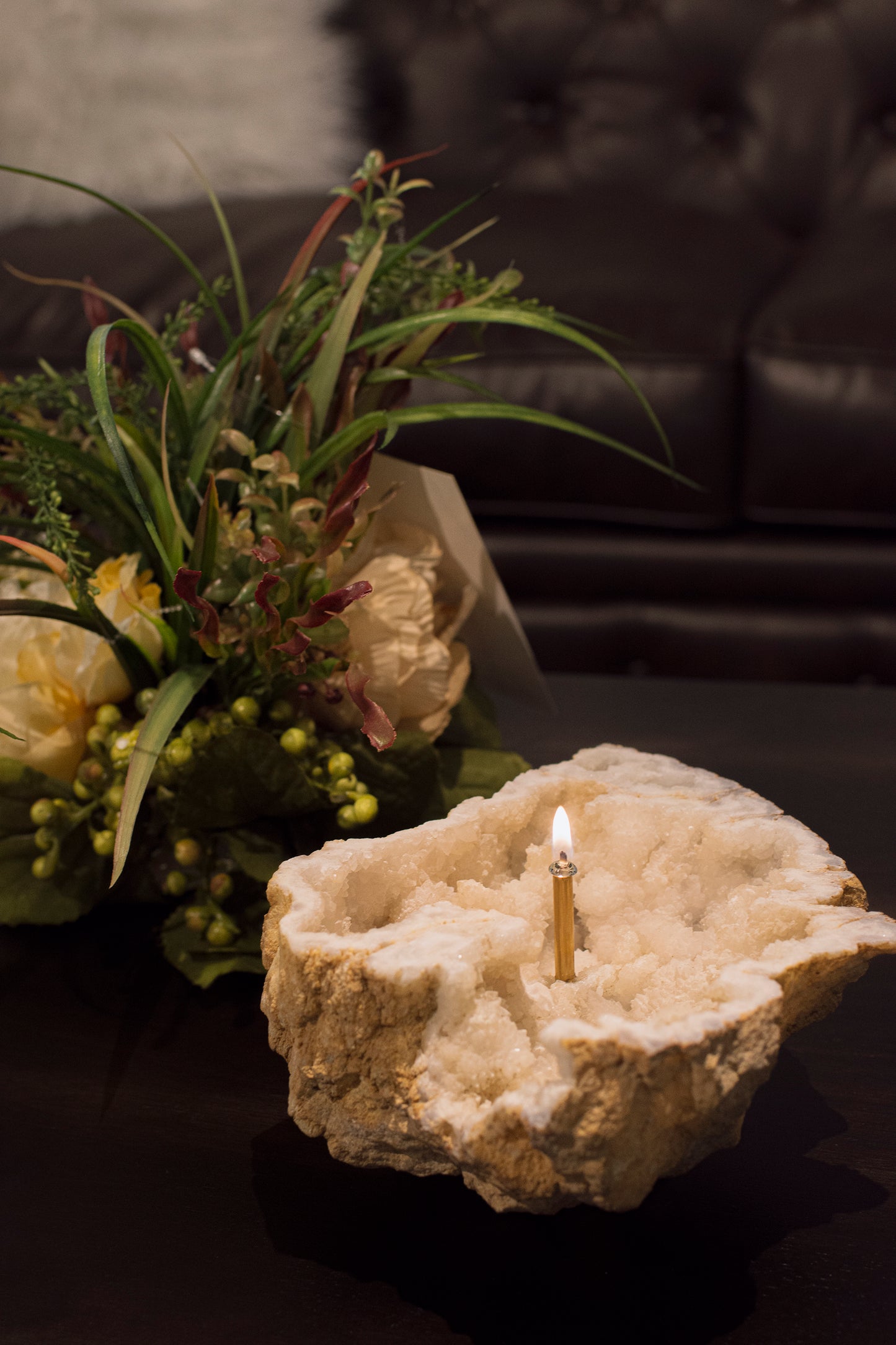 Geode Oil Candle