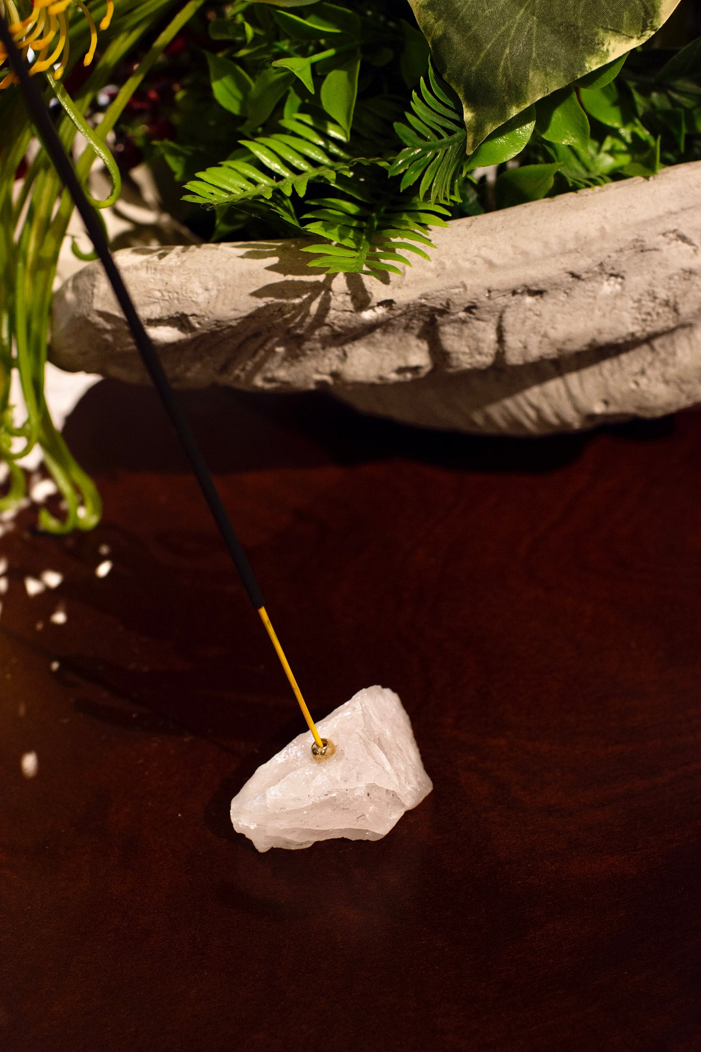 Rose Quartz Incense Holder