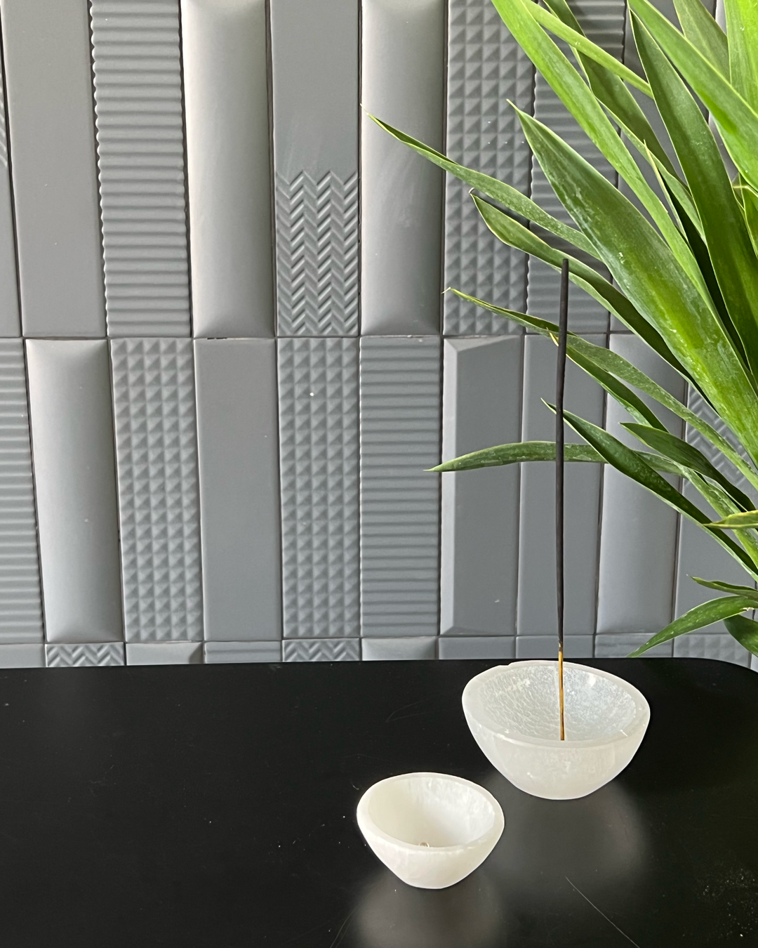 Selenite Bowl Incense Holder
