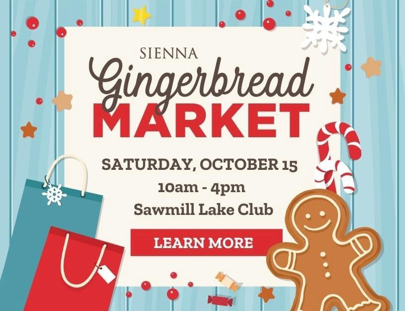 October 15th - Sienna Gingerbread Market