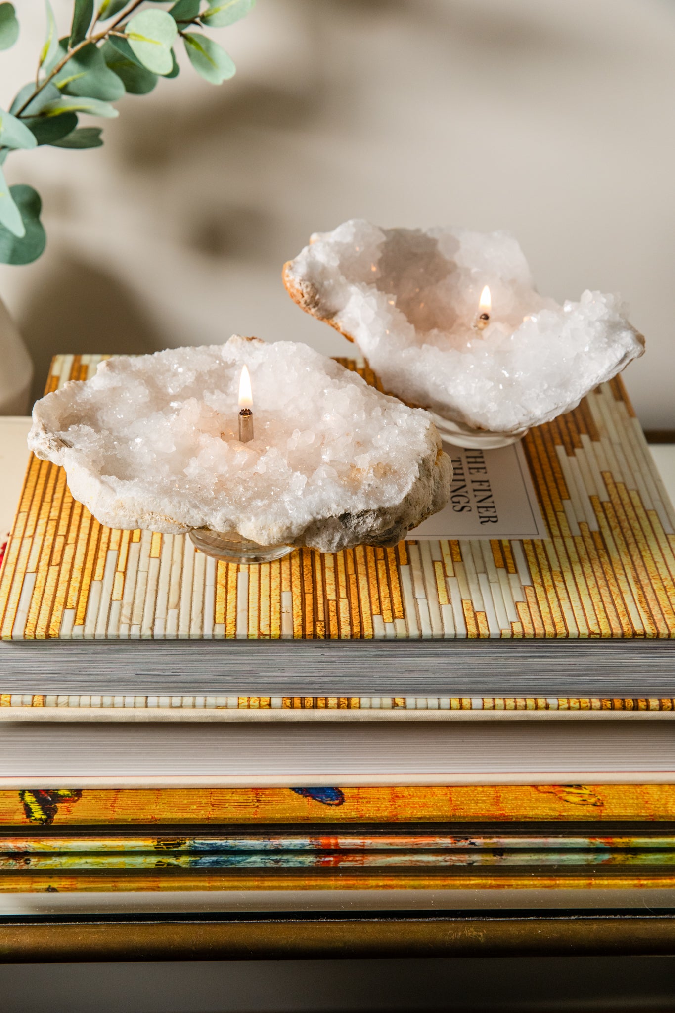 Moroccan Geode Oil Candle