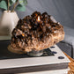 Smoky Quartz Cluster Oil Candle
