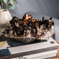 Smoky Quartz Cluster Oil Candle