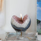 Amethyst Sphere Oil Candle