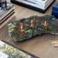 Labradorite With Flash Slab Oil Candle