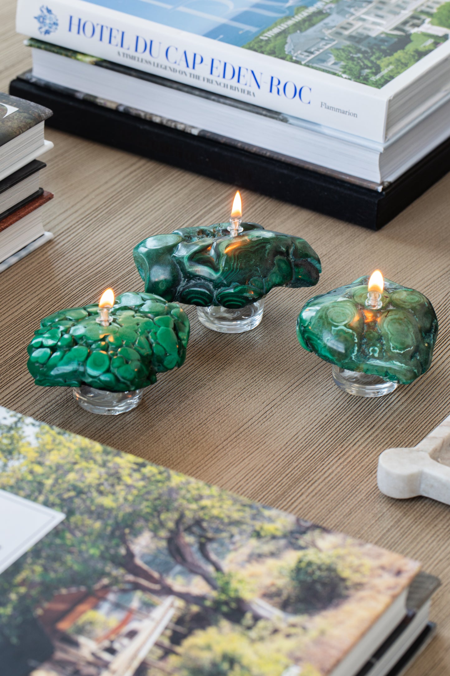 Malachite Oil Candle