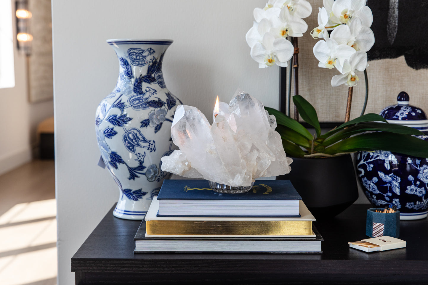 Crystal Quartz Centerpiece