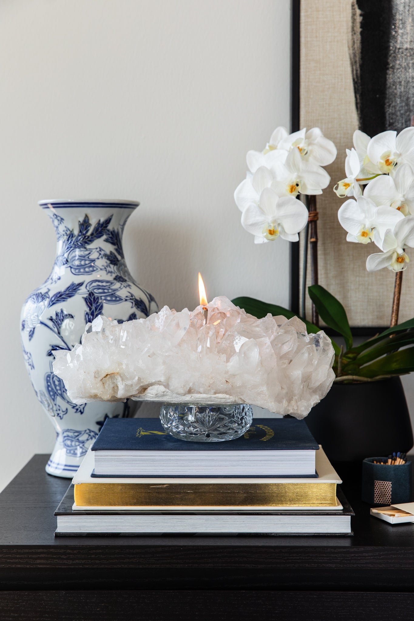 Crystal Quartz Centerpiece
