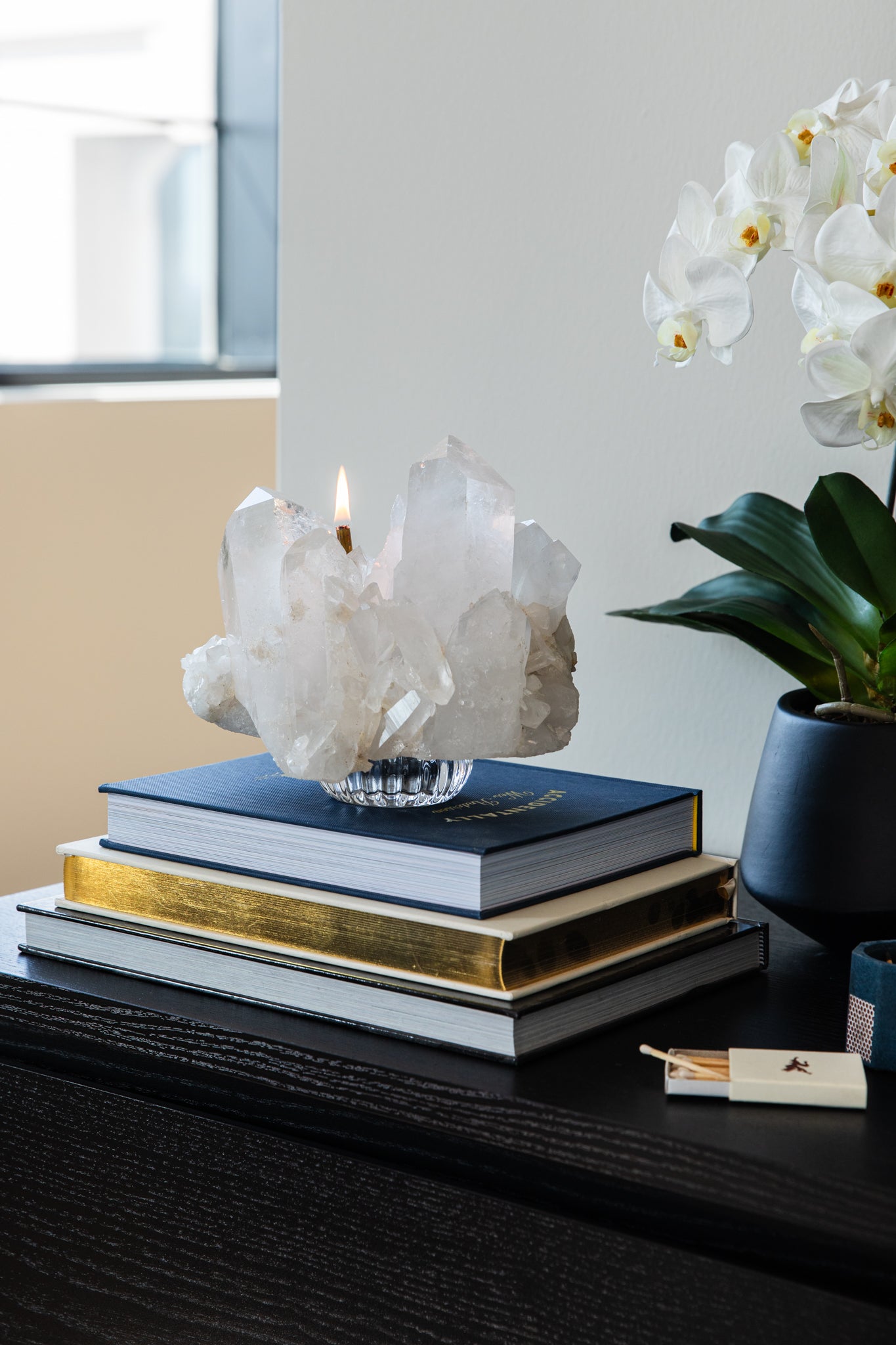 Crystal Quartz Centerpiece