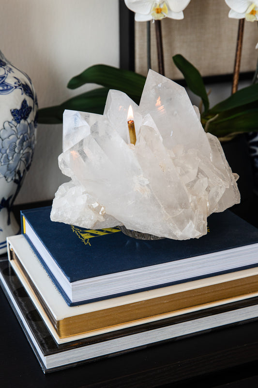 Crystal Quartz Centerpiece