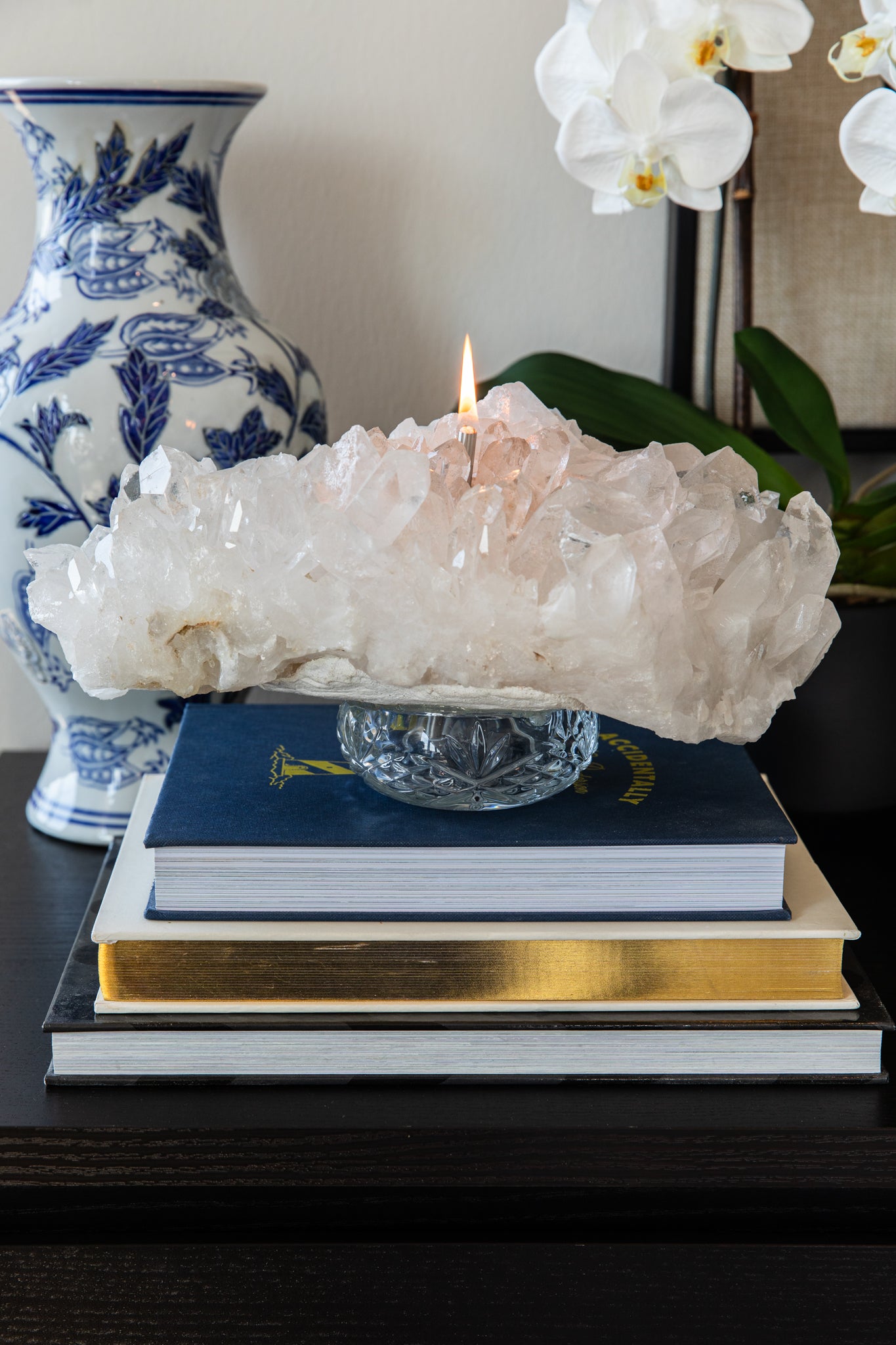 Crystal Quartz Centerpiece
