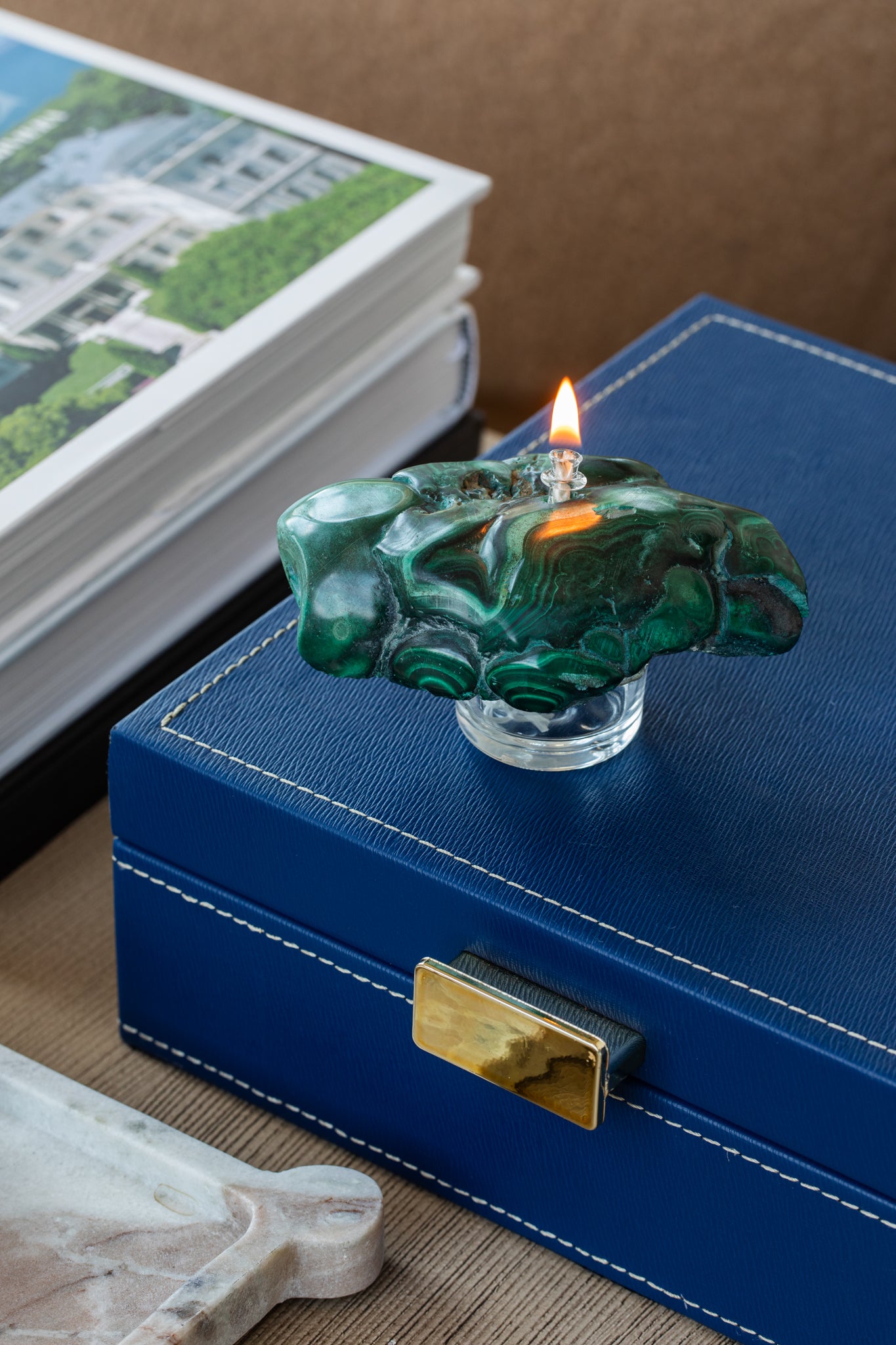 Malachite Oil Candle