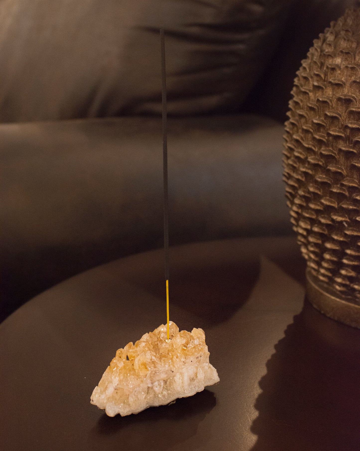 Citrine Incense Holder