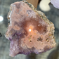 Pink Amethyst Slab Oil Candle