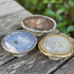 Mini Foil Agate Slice Oil Candle