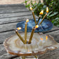 Agate Floating Oil Candle