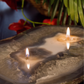 Agate Platter Oil Candle