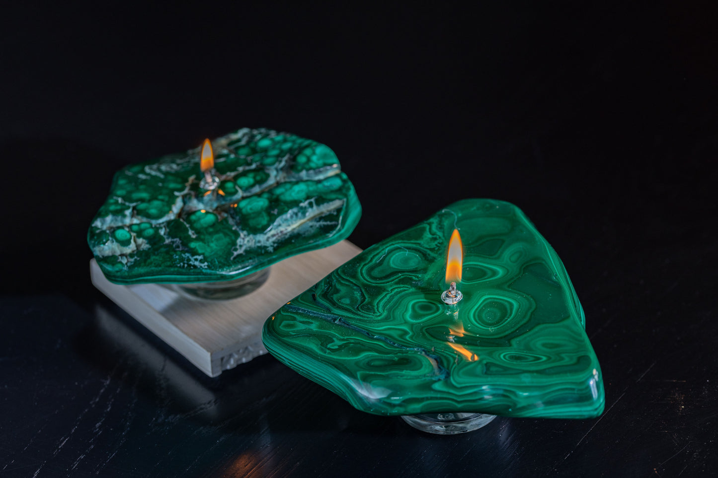 Malachite Oil Candle